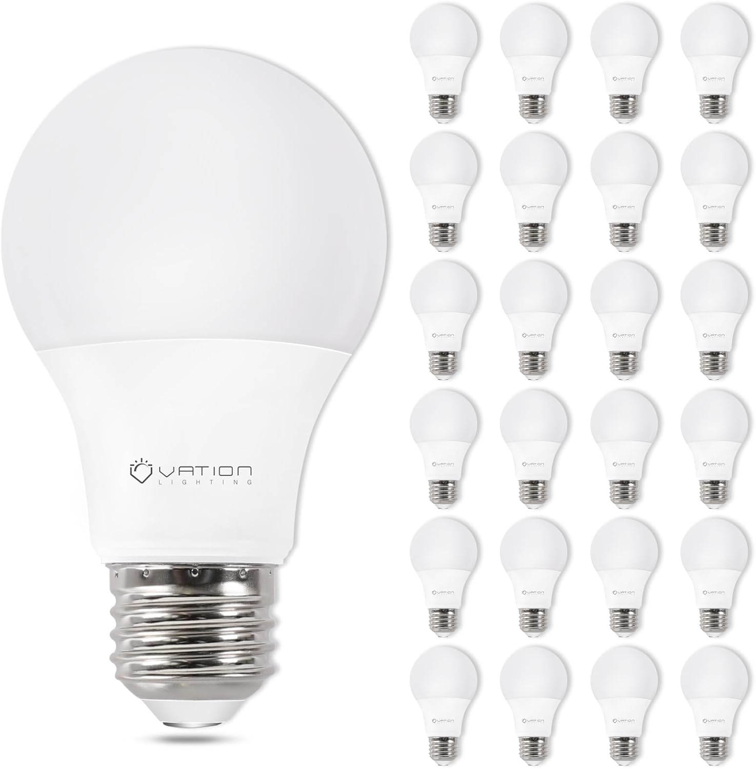 Vation A19 LED Bulbs 24-Pack